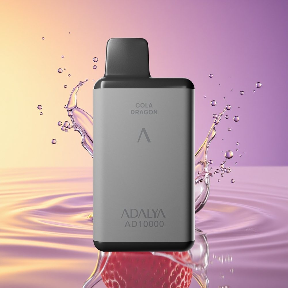 Adalya AD 10000 Puffs Yanar Alüminium Tube Çiyələk Splash