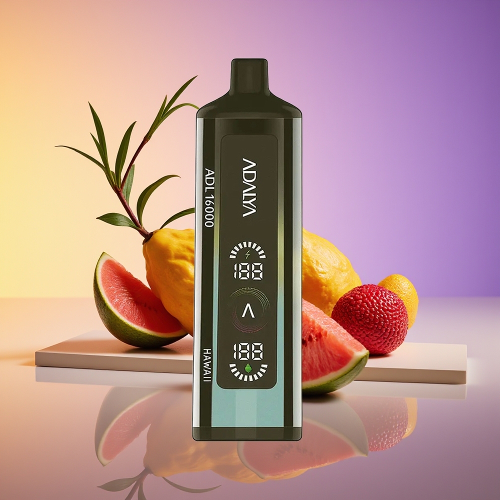 Adalya ADL 16000 PRO Pufflar Birdəfəlik Vape Hawaii