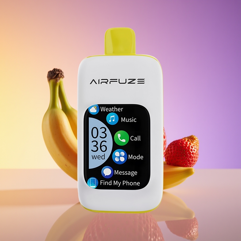 AirFuze Smart 30000 Puff Type-C Çiyələk Banan