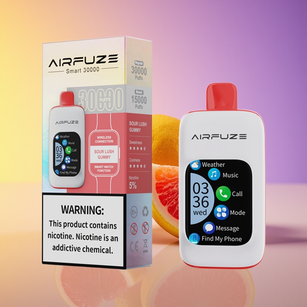 AirFuze Smart 30000 Puflar Disposable Pod Turş Lush Jelibon