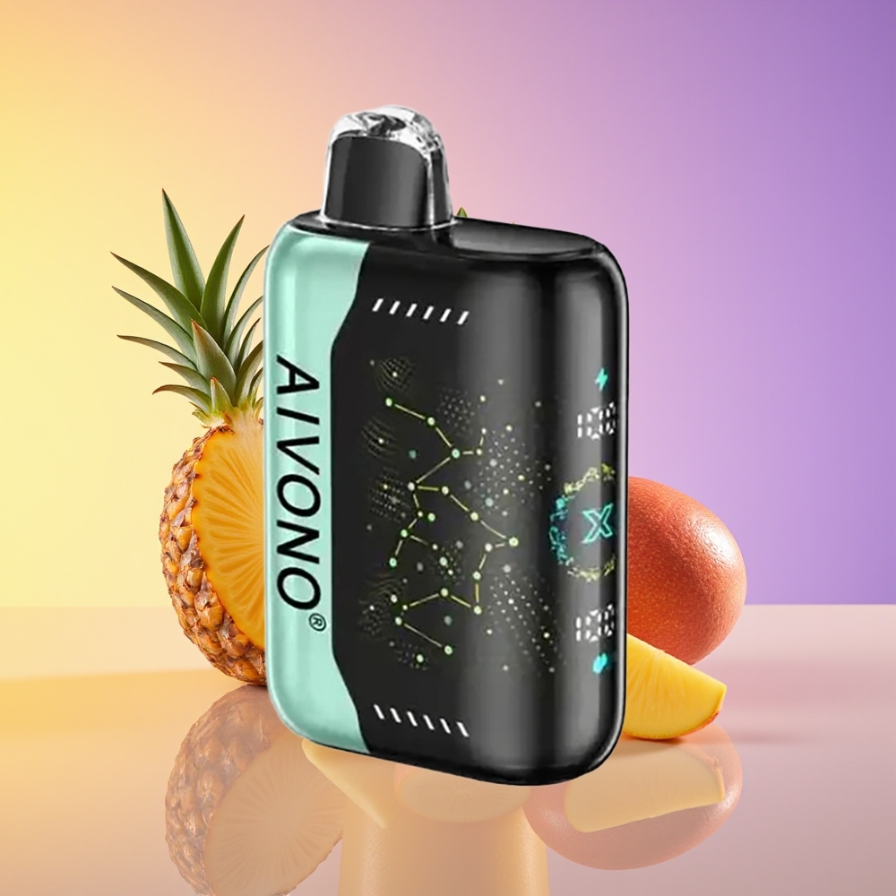 Aivono Aim Boom 25000 Puff Mesh Coil Turşu Manqo Ananas