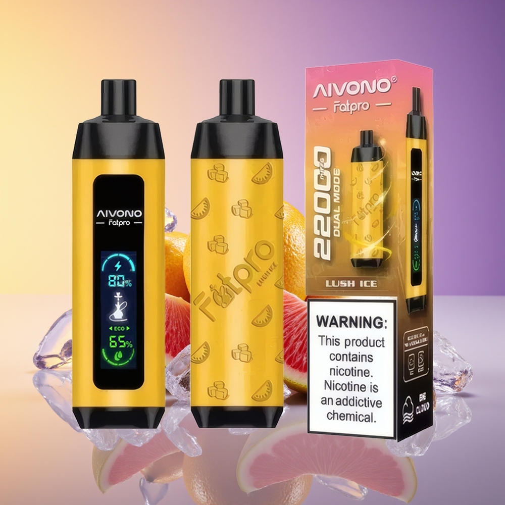 Aivono Aim Fatpro 22000 Puff Rechargeable Lush Ice