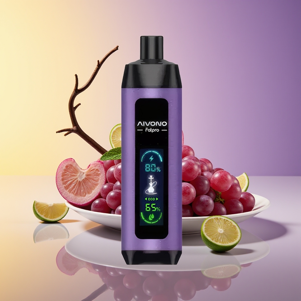 Aivono Aim Fatpro 22000 Puffs Rechargeable Üzüm Nanə