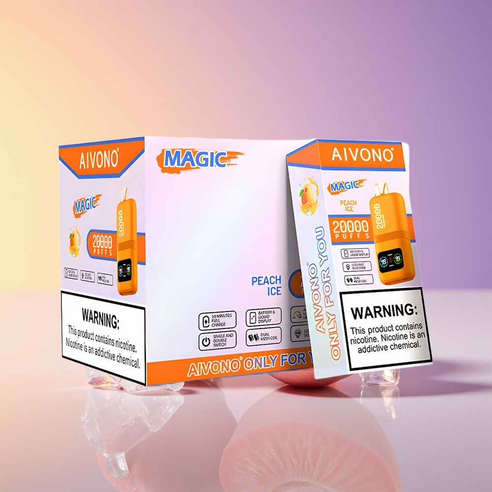 Aivono Aim Magic 20000 Nəfər Dual Mesh Şaftalı Buz