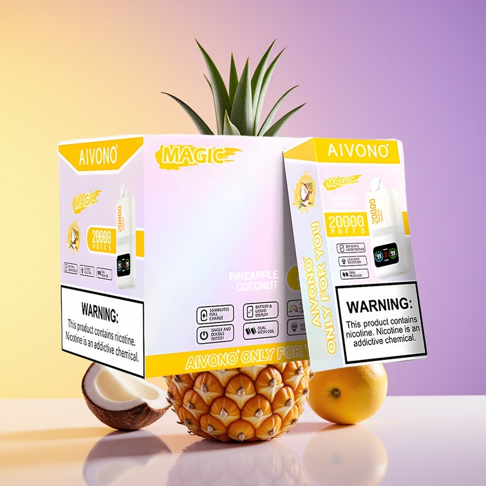 Aivono Aim Magic 20000 Püf Dual Mesh Ananas Kokos