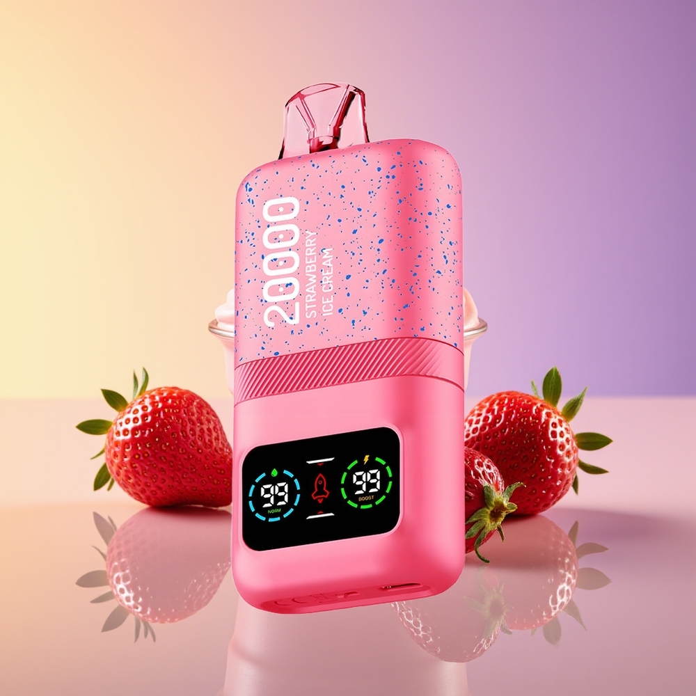 Aivono Aim Magic 20000 Puff Dual Mesh Çiyələkli Dondurma