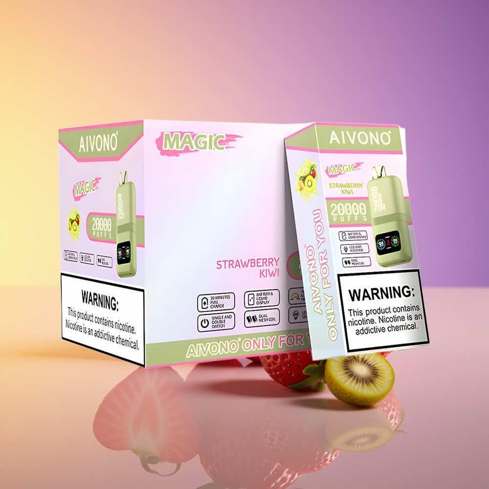 Aivono Aim Magic 20000 Puffs Dual Mesh Çiyələk-Kivi