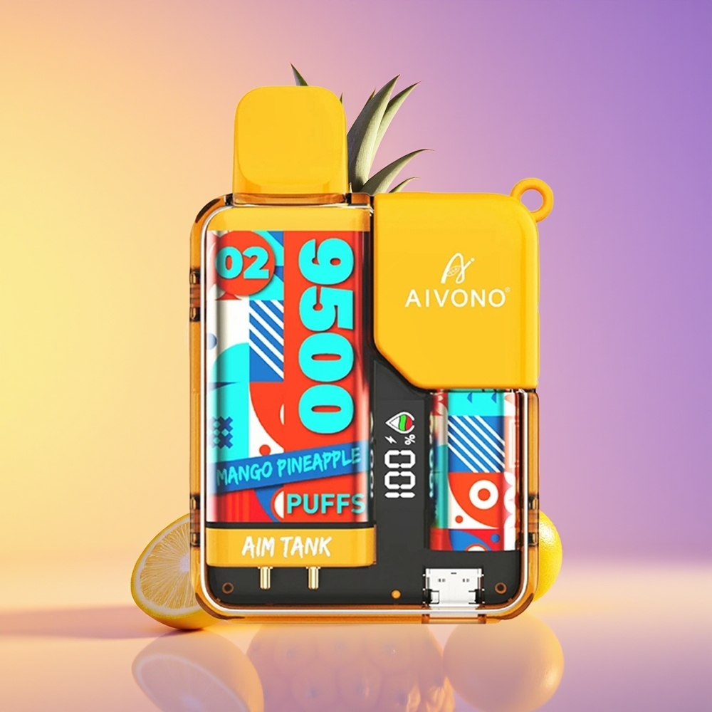Aivono Aim Tank 9500 Puff 18ml Manqo Ananas