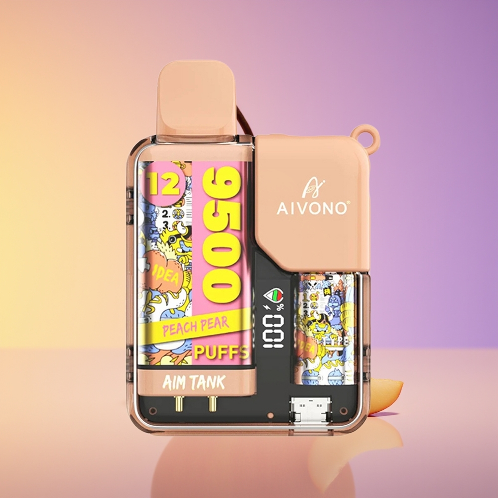 Aivono Aim Tank 9500 Puff Şaftalı Armud