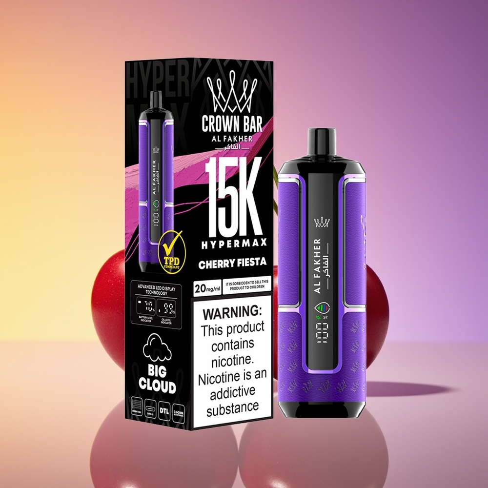 Al Fakher Crown Bar 15K Hypermax Albalı Şənliyi