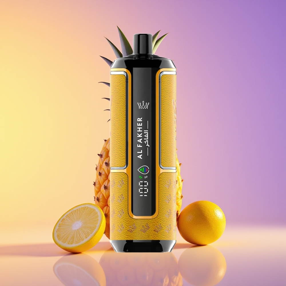 Al Fakher Crown Bar 15K Hypermax DTL Nanə Ananas