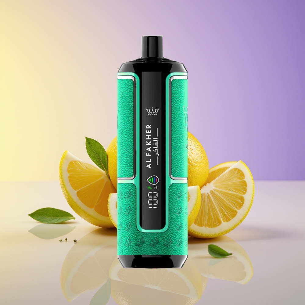 Al Fakher Crown Bar 15K Hypermax Kompakt Limon Nanə