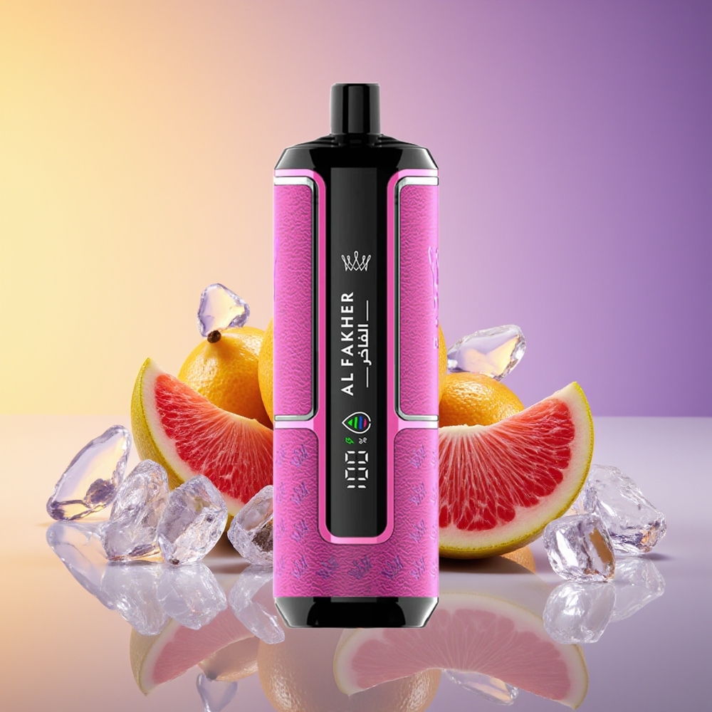 Al Fakher Crown Bar 15K Hypermax Yüngül Portativ Lush Buz