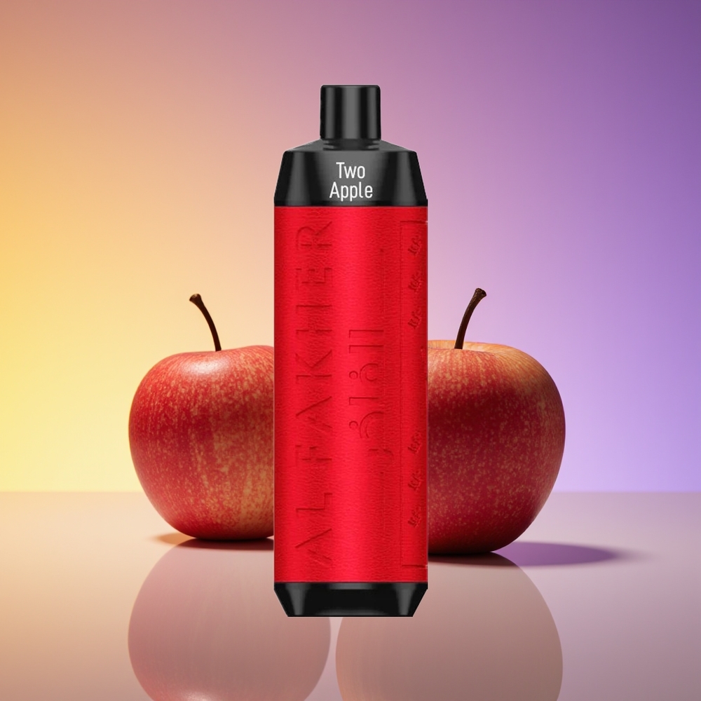 Al Fakher Crown Bar 8000 Crystal Ağız Kompakt və İncə İki Alma