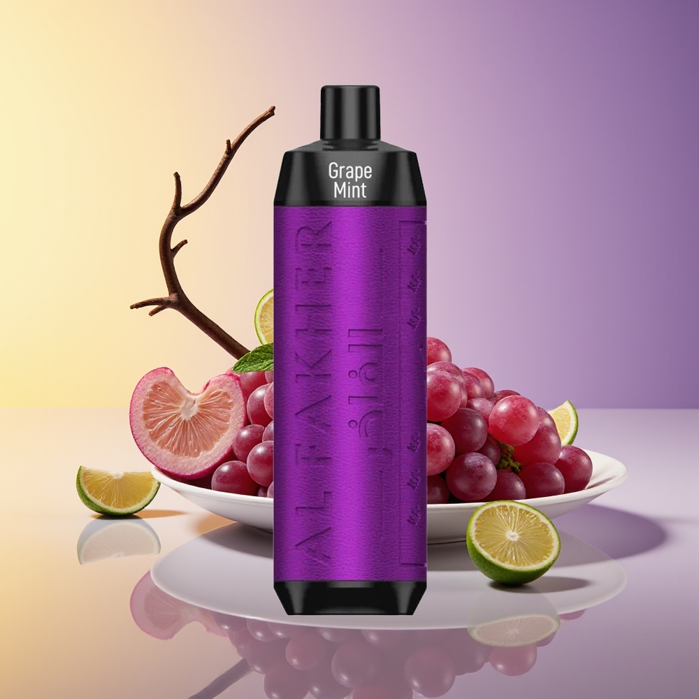 Al Fakher Crown Bar 8000 Crystal Çəkmə Aktivasiyalı Üzüm Nənə