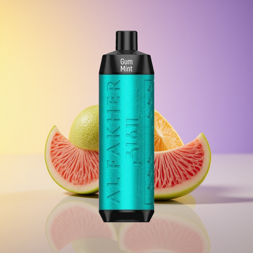 Al Fakher Crown Bar 8000 Crystal Çəkmə İstifadə Edilə Bilən Nanoqatran Nanə