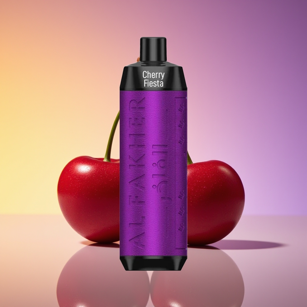 Al Fakher Crown Bar 8000 Crystal Çərçivə 18ml Albalı Fiesta