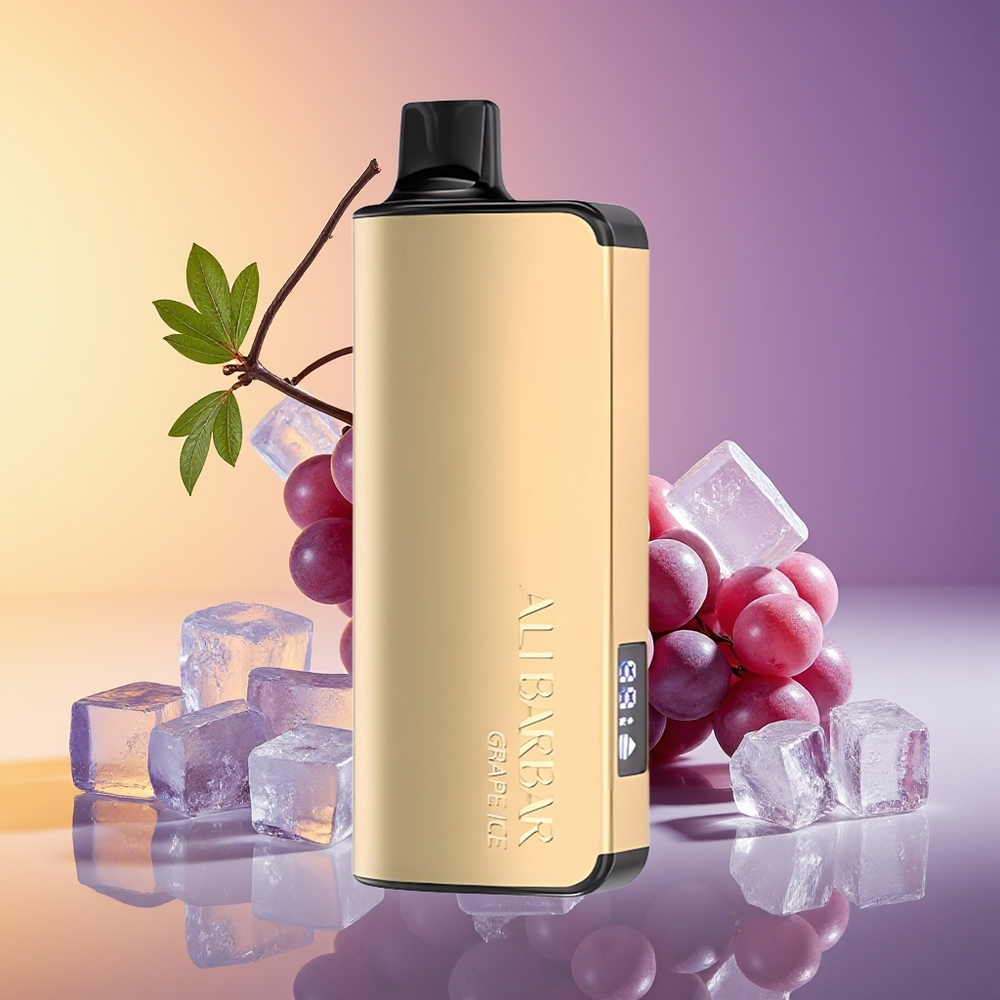 Alibarbar Ingot 9000 Puff LED Display Üzüm Buzu