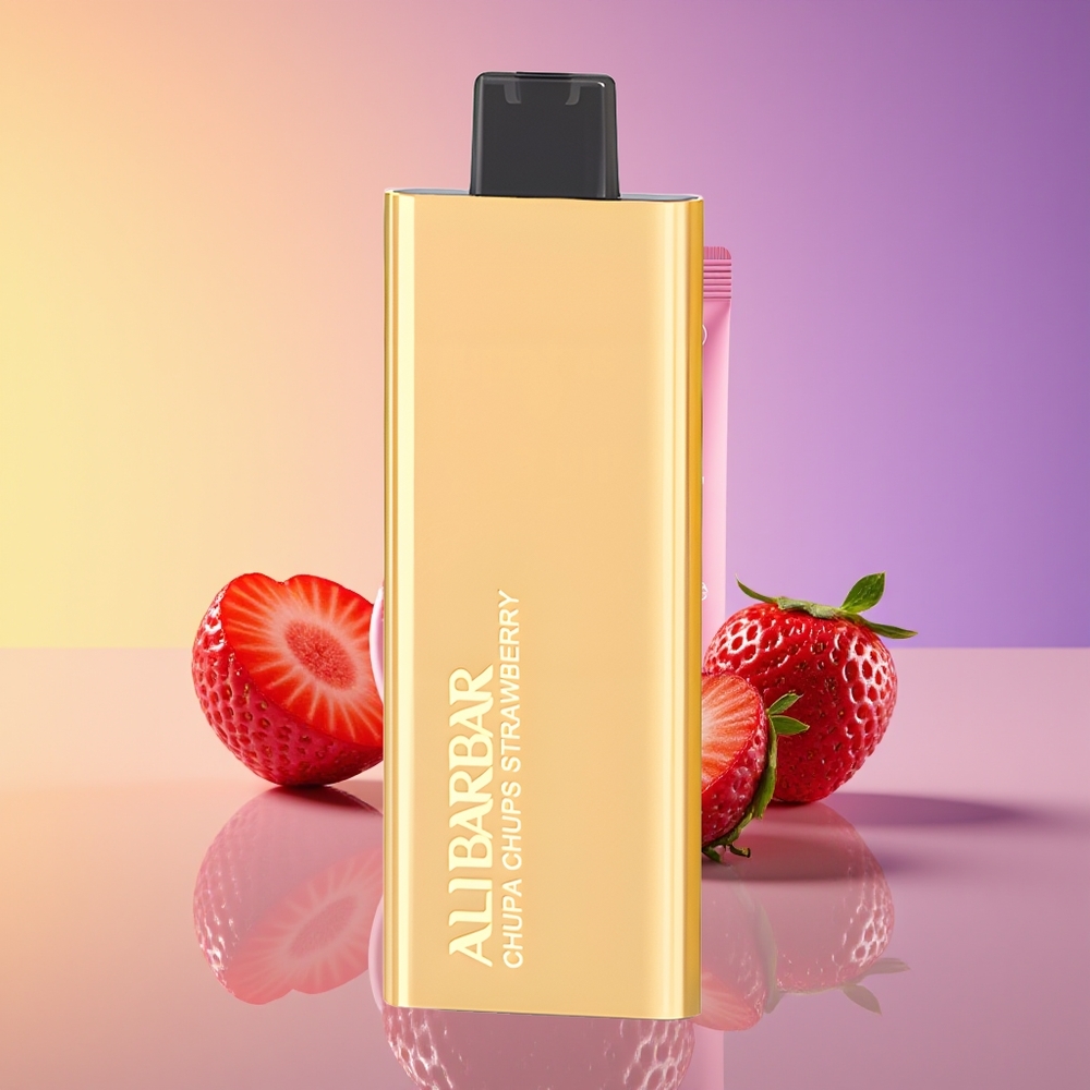 Alibarbar Pandora 7000 Nəfərlik Bir Dəfəlik Vape Çiyələk Chupa Chups