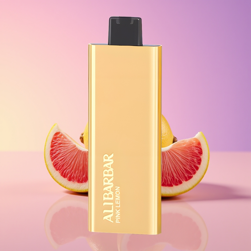 Alibarbar Pandora 7000 Nəfərlik Birdəfəlik Vape Çəhrayı Limon