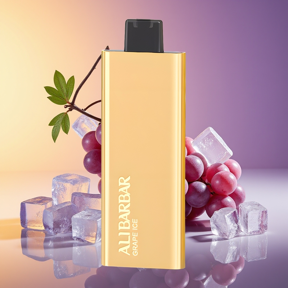 Alibarbar Pandora 7000 Puff Bir İstifadəlik Vape Üzüm Buzu