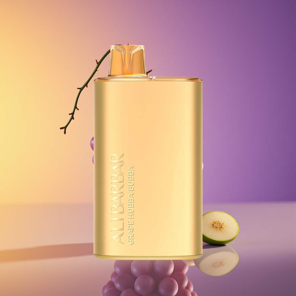 Alibarbar Rich 8000 Nəfərlik Birdəfəlik Vape Üzüm Hubba Bubba