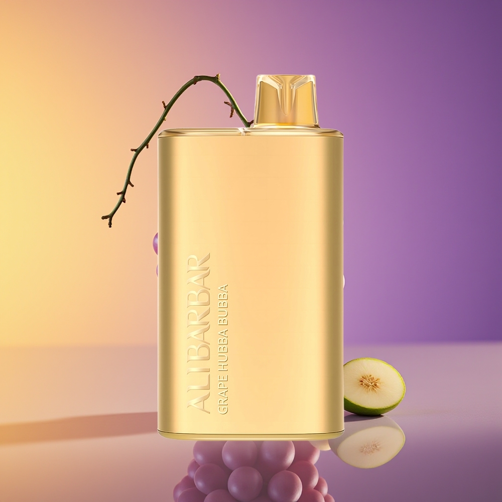 Alibarbar Rich 8000 Nəfərlik Birdəfəlik Vape Üzüm Hubba Bubba