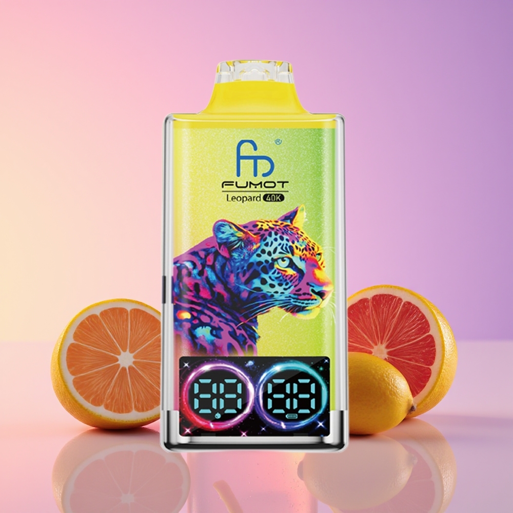 Fumot Leopard 40K Çəhrayı Limonad Birəri Birdəfəlik Vape 5% Nikotin