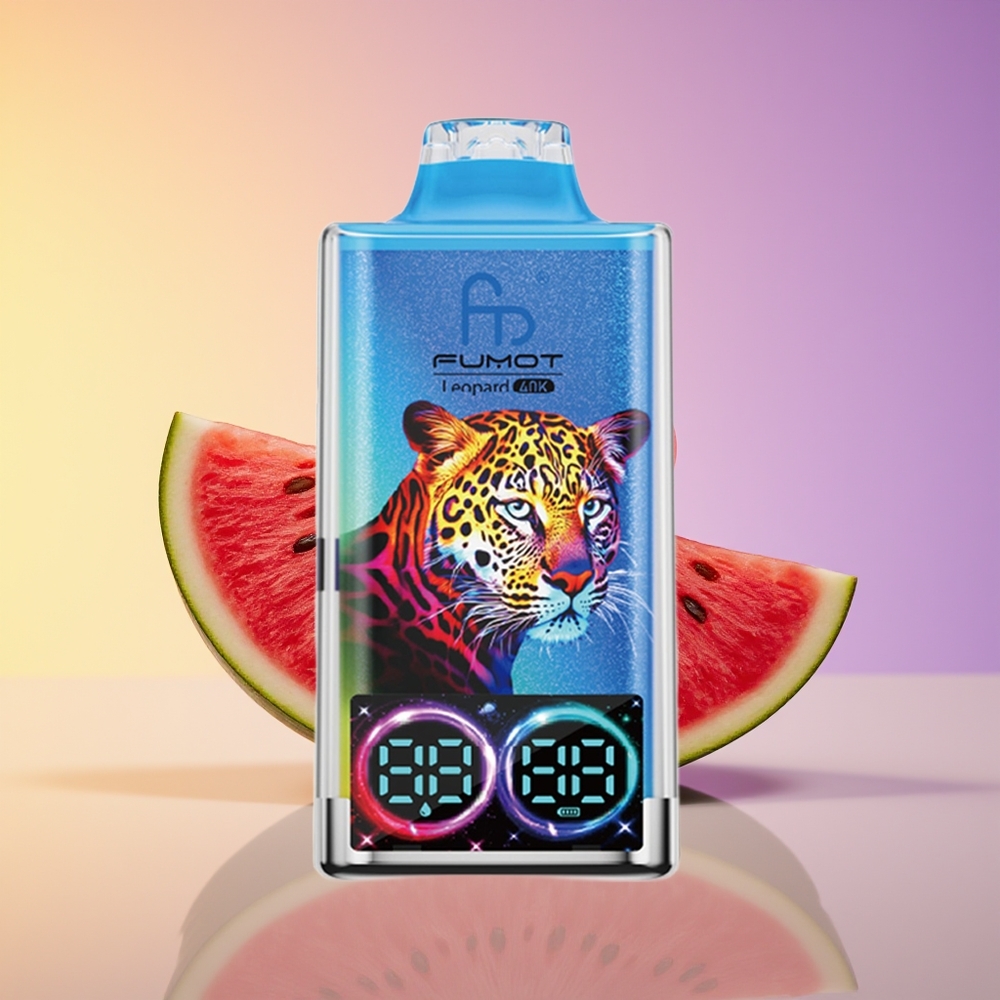 Fumot Leopard 40K Çift Mesh Qarpız Bubblegum