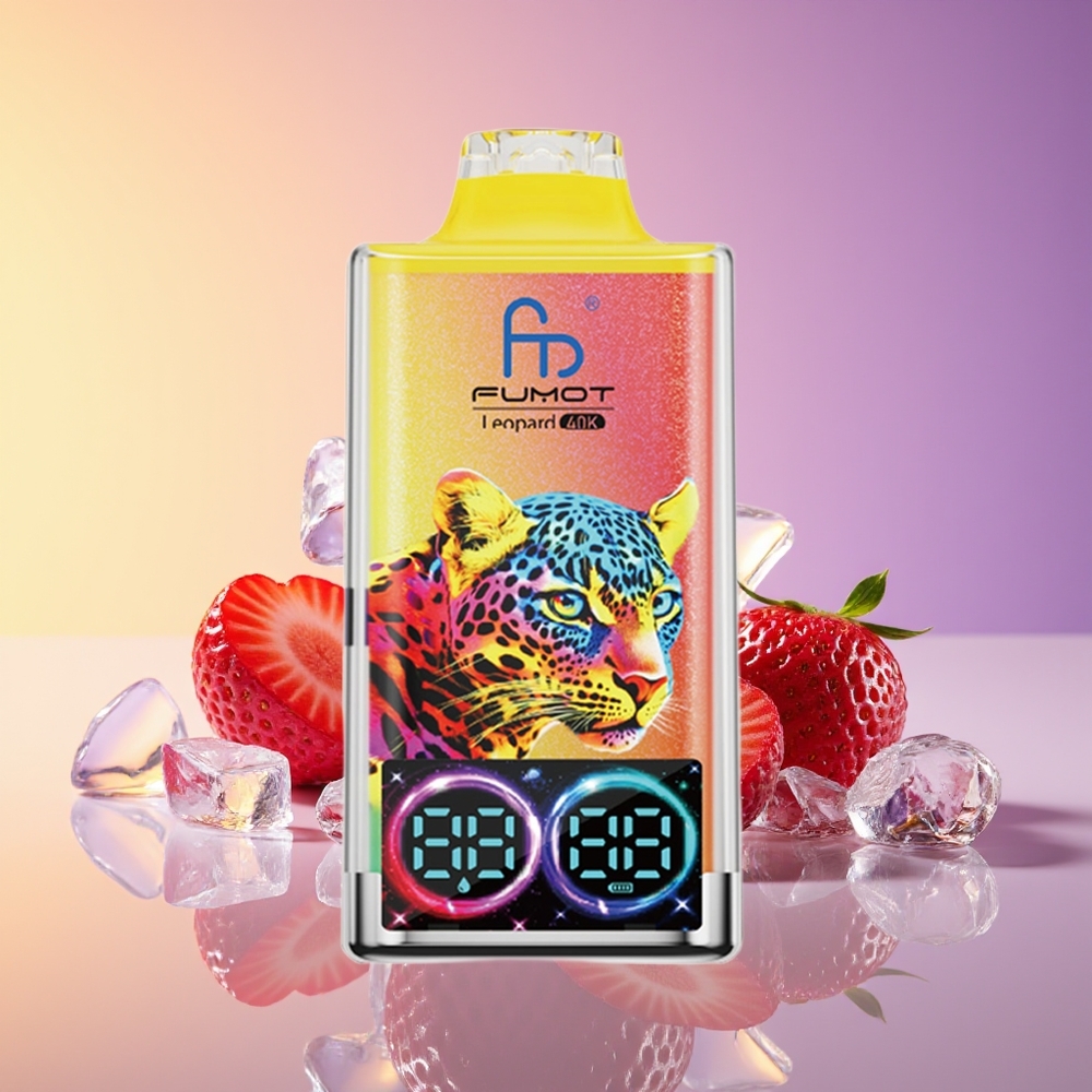 Fumot Leopard 40K Çiyələk Buz Digər Mesh