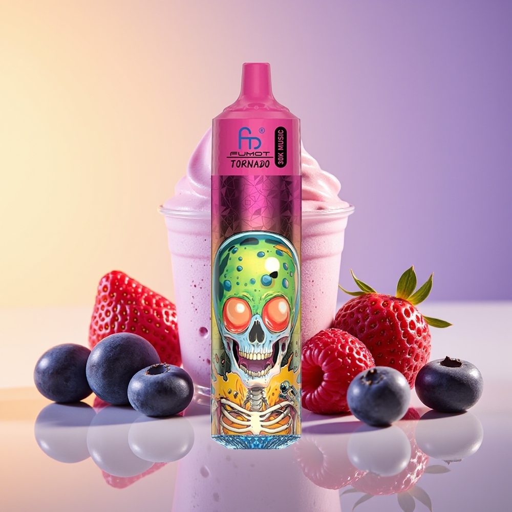 Fumot Randm Tornado 30000 Püf Çilek Böyürtkən Balqabaq Dondurma