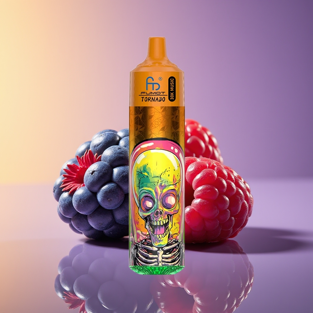 Fumot Randm Tornado 30000 Puff LED Göstərici Göyərmi Moruq