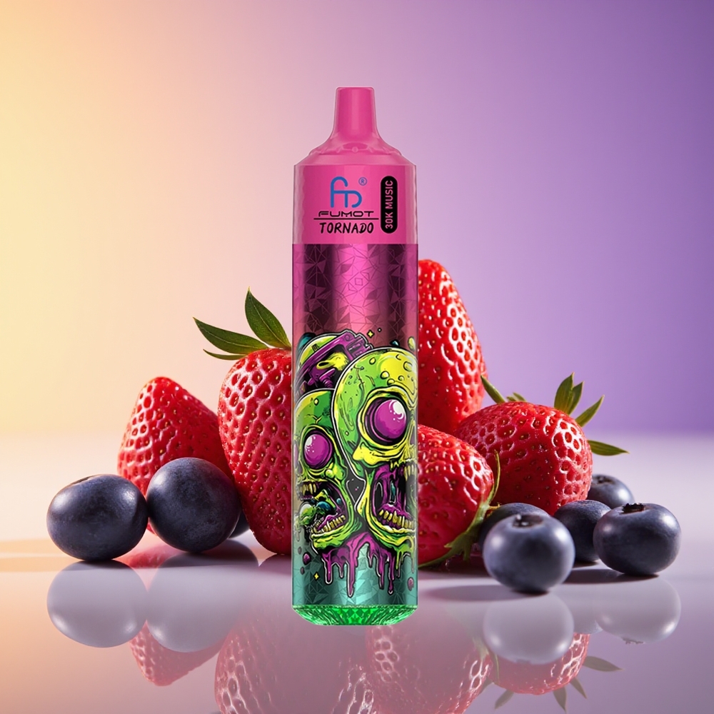 Fumot Randm Tornado 30000 Puff Çiyələk-Göyəm