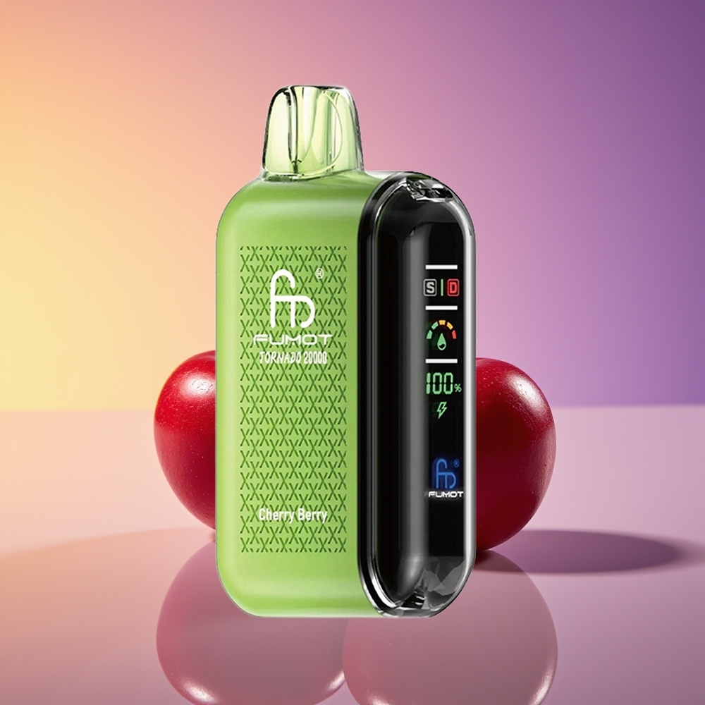 Fumot Tornado 20000 Puff Dual Mesh Albalı Gilas