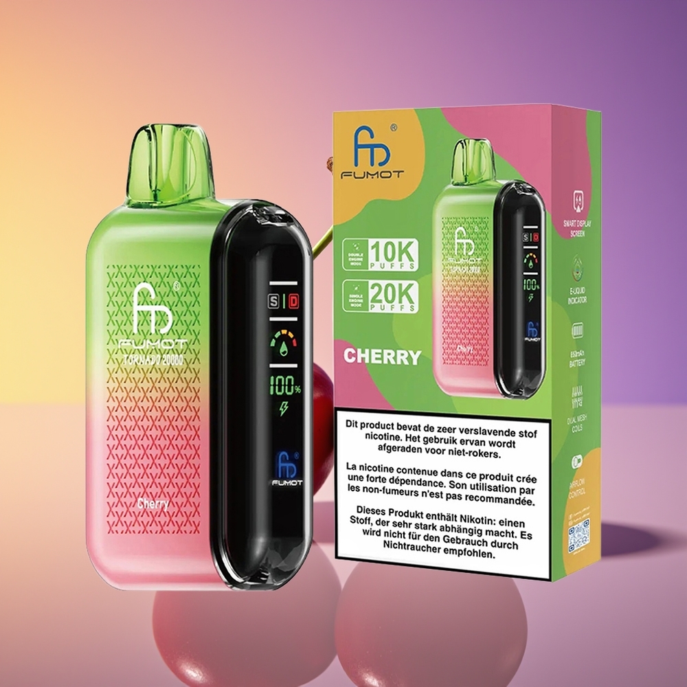 Fumot Tornado 20000 Puff Dual Mesh Albalı