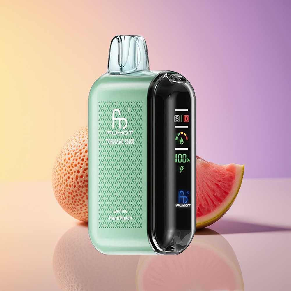 Fumot Tornado 20000 Puff Dual Mesh Coil Likka Xami Qovun