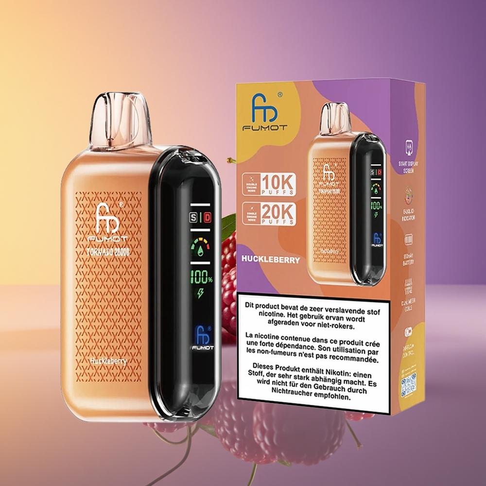 Fumot Tornado 20000 Puff Dual Mesh Huckleberry