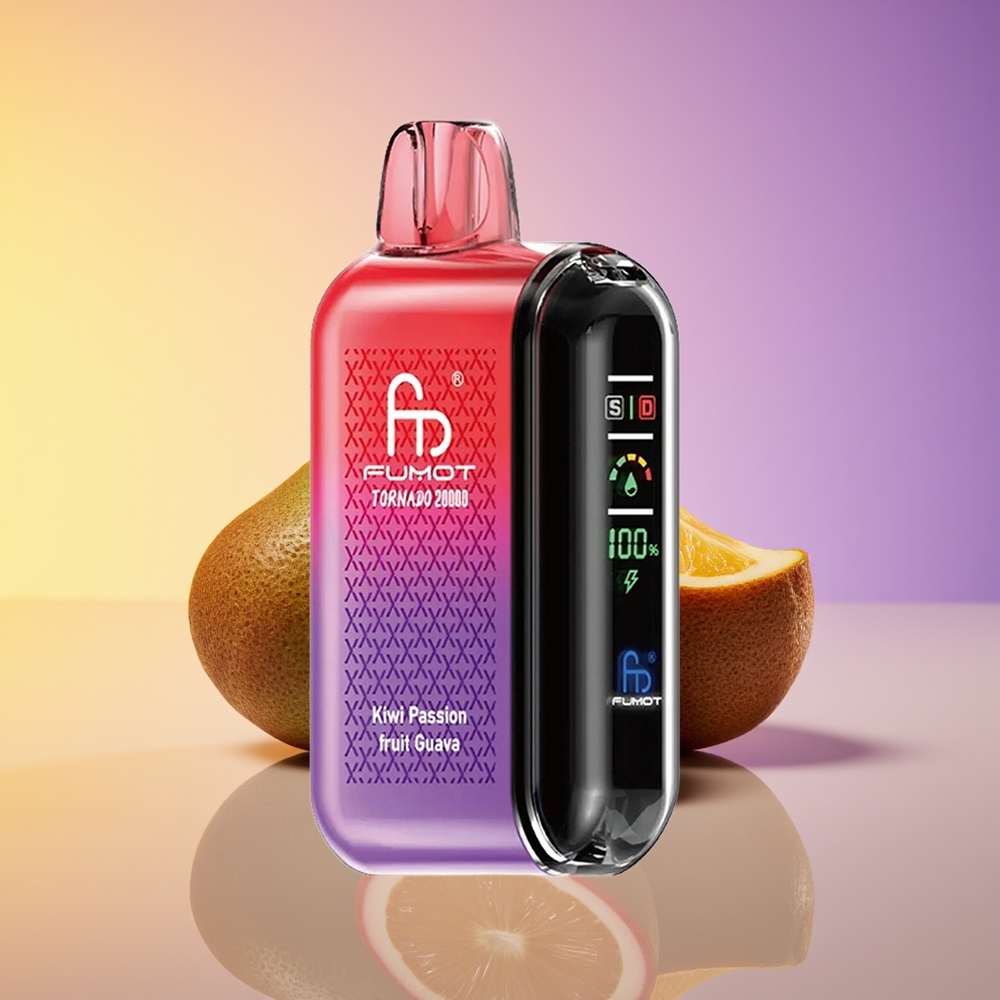 Fumot Tornado 20000 Puff Dual Mesh Kivi Passiya Qvava