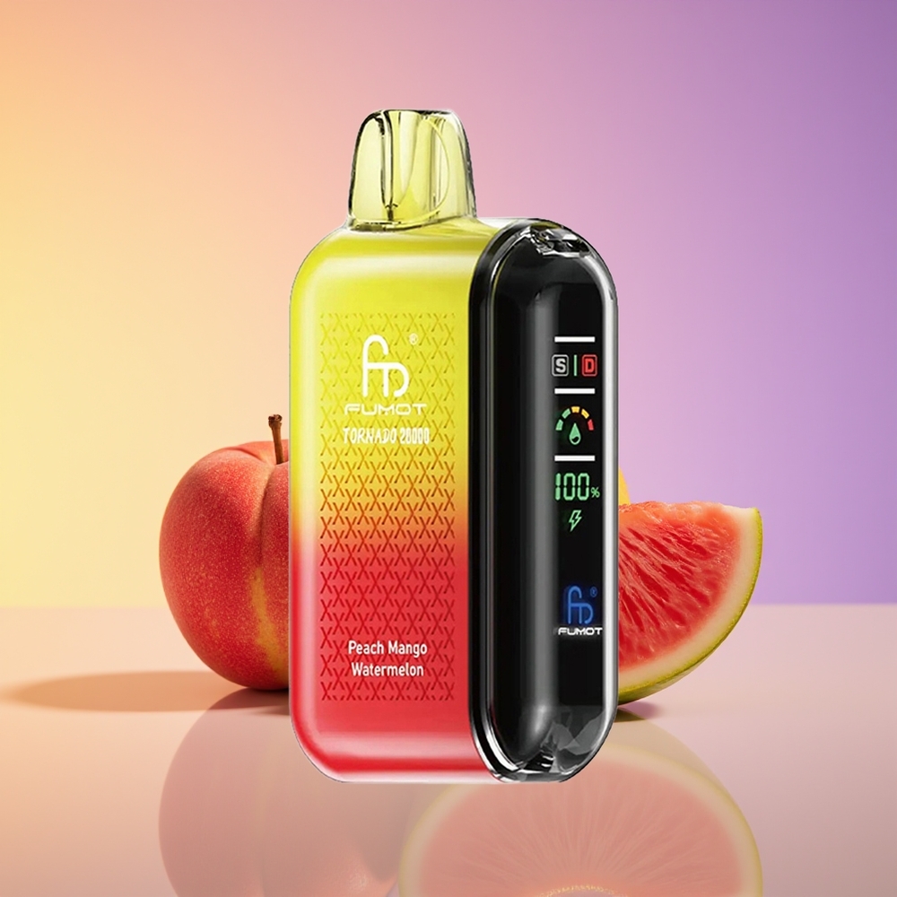 Fumot Tornado 20000 Puff Dual Mesh Şaftalı Xurma Qarpız