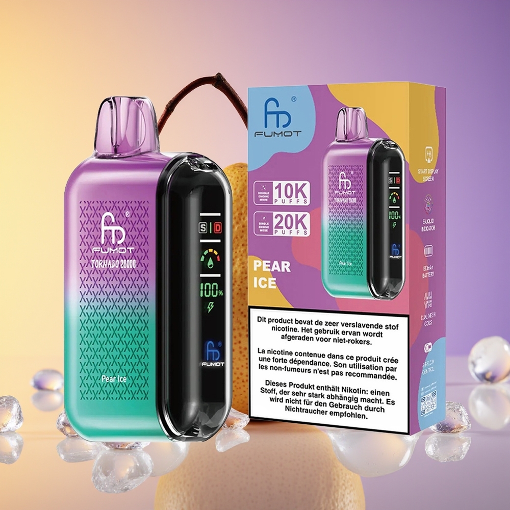 Fumot Tornado 20000 Puffs Dual Mesh Armud Buz