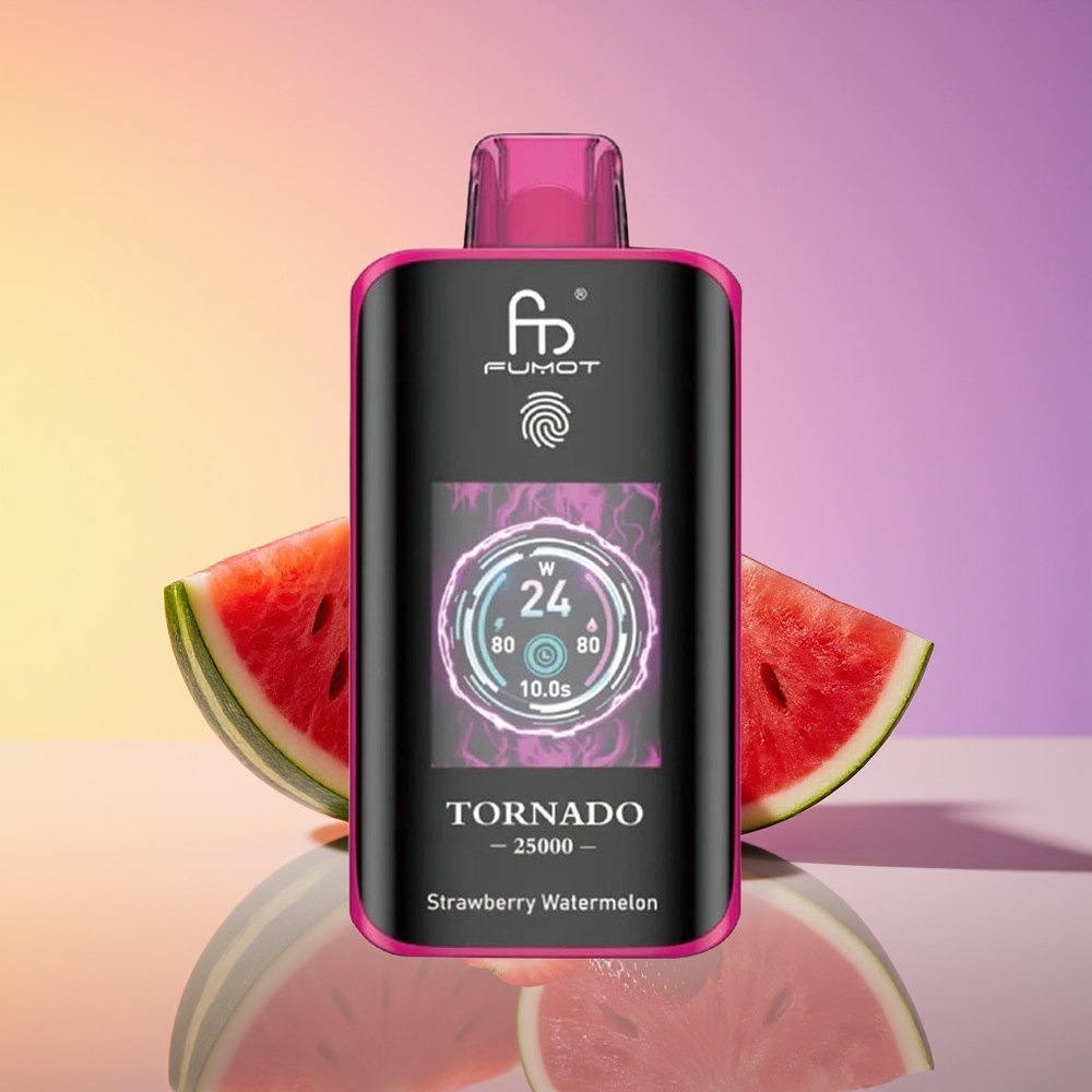 Fumot Tornado 25000 Ağız HD Ekran Çiyələk-Qarpız