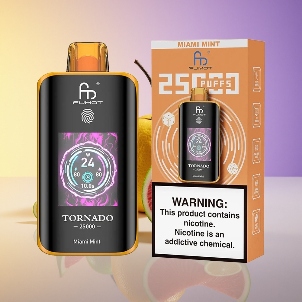 Fumot Tornado 25000 Nəfər HD Ekran Miami Nanə