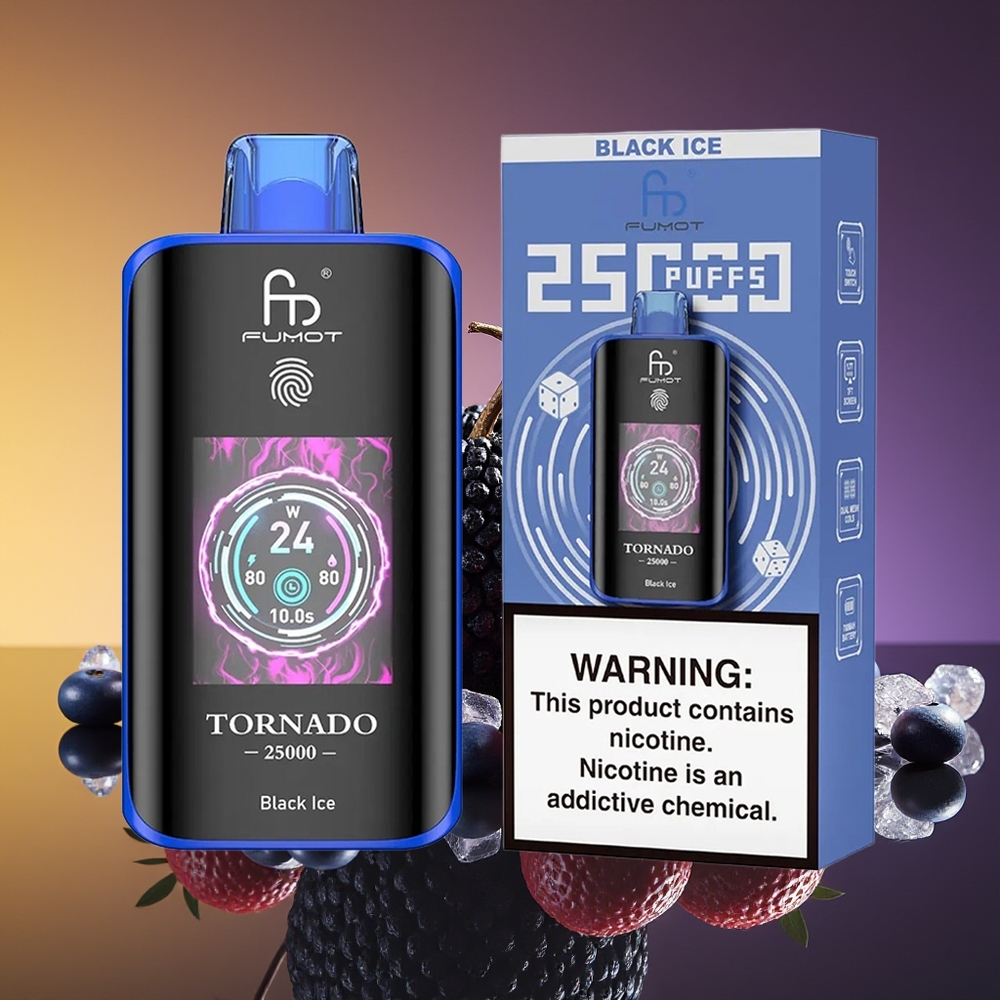 Fumot Tornado 25000 Nəfər HD Ekran Qara Buz