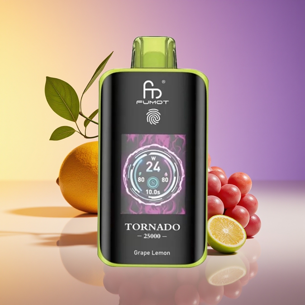 Fumot Tornado 25000 Nəfəs 700mAh Üzüm Limon