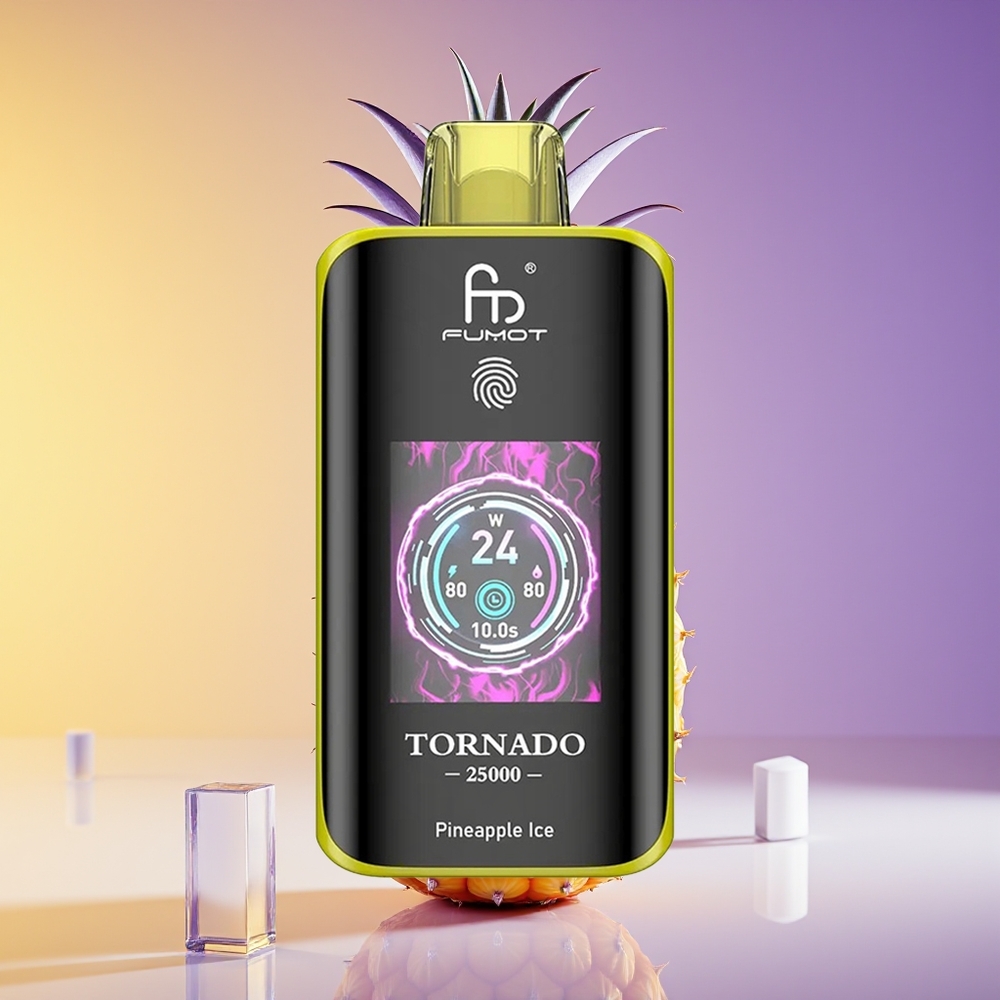 Fumot Tornado 25000 Püf HD Ekran Ananas Buz