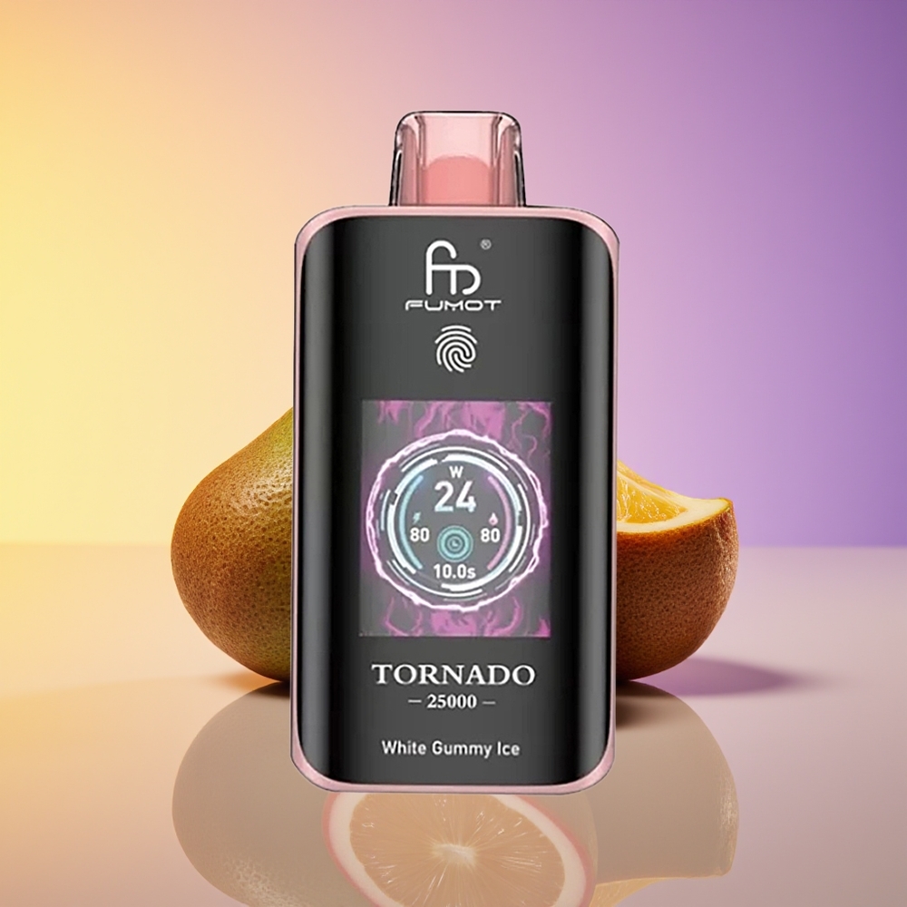 Fumot Tornado 25000 Puff HD Ekran Qivi Ehtiras Qvava