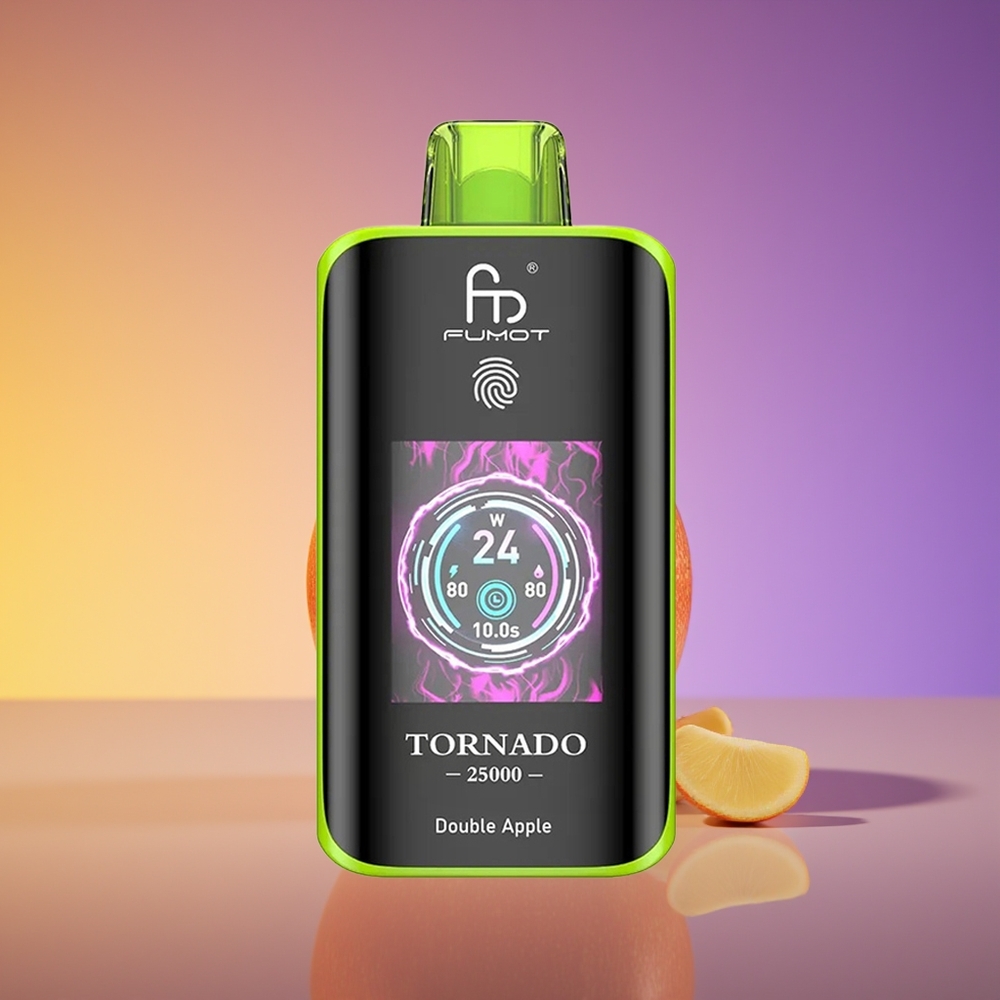 Fumot Tornado 25000 Puff HD Ekran İki Alma
