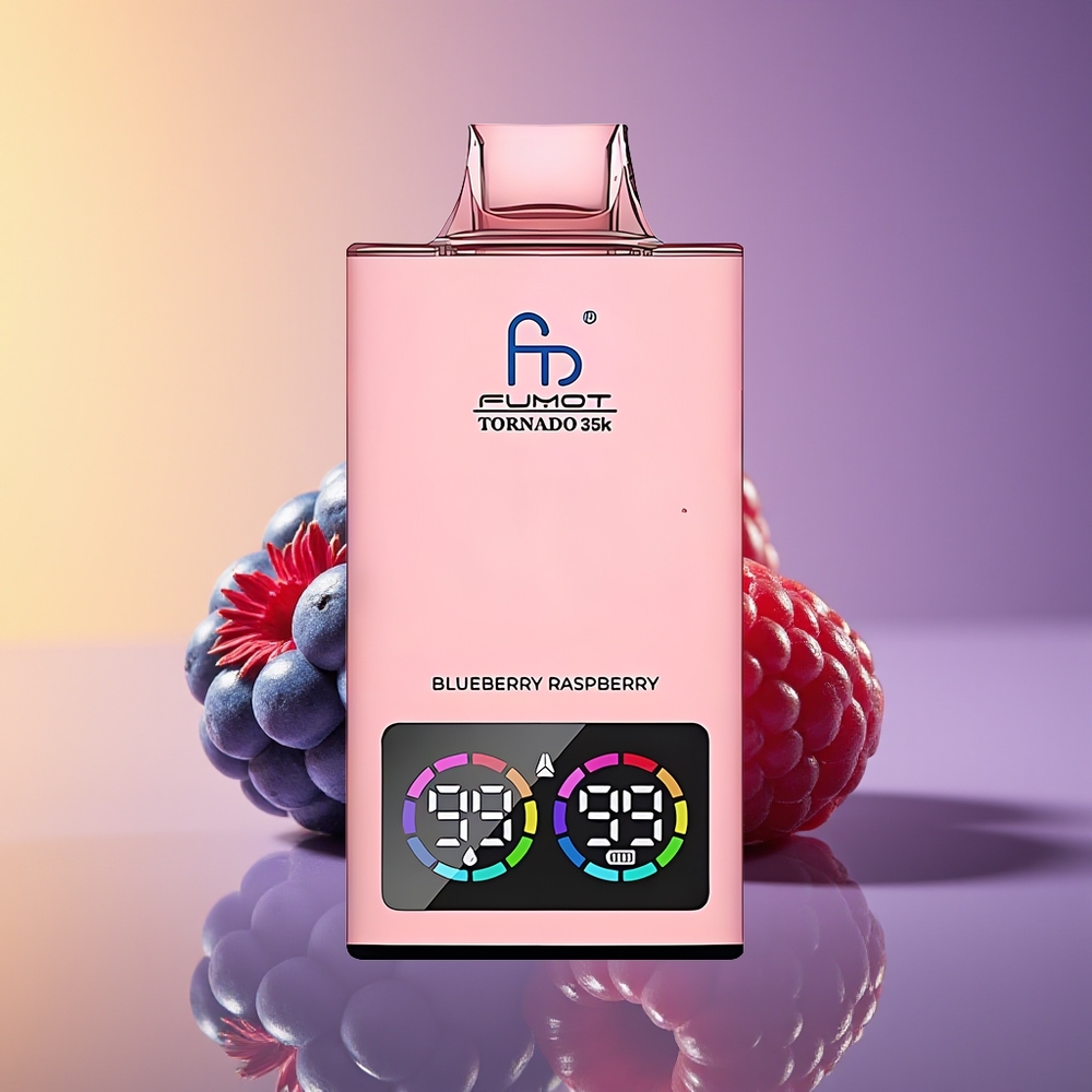 Fumot Tornado 35000 Puff RGB Göyərti Moruq