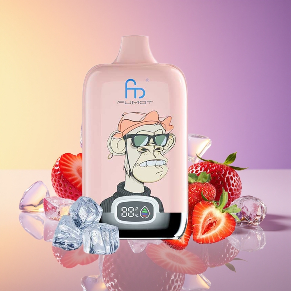 Fumot Tornado 12000 Puff Mesh Coil Çiyələk Buz