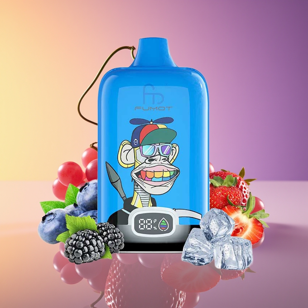 Fumot Tornado 12000 Puff Mesh Coil Çiyələk Üzüm